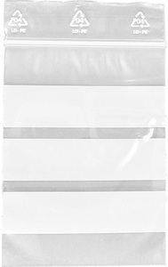 undefined, Druckverschluss-Beutel mit Beschriftungsfeld, Stärke 50 µm, VE 1000 Stk BxL 40 x 60 mm, 