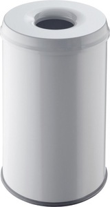Helit, helit Sicherheits-Abfallbehälter Volumen 30 l, HxØ 470 x 335 mm lichtgrau, VE 2 Stk, helit Sicherheits-Abfallbehälter, Volumen 30 l, HxØ 470 x 335 mm, lichtgrau, VE 2 Stk