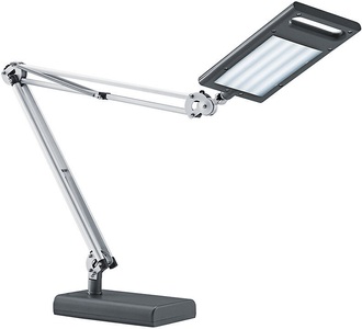 Hansa, Hansa LED-Schreibtischlampe 4 WORK Höhe 720 mm anthrazit, LED-Arbeitsplatzleuchte 4 Work