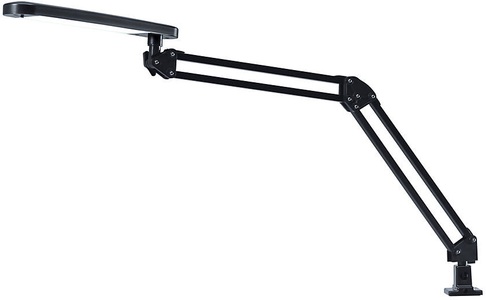 Hansa, Hansa LED-Schreibtischlampe 4 STARS mit Klemme schwarz, Hansa Tischleuchte LED, 240V/6W, schwarz, mit Klemme, 4 Stars, 41-5010.642