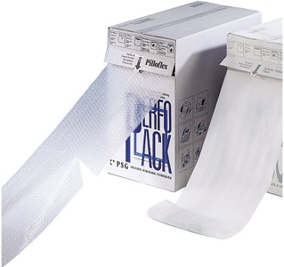 undefined, Verpackungsfolie im Spendekarton Luftpolsterfolie 2-lagig perforiert, VE 2 Stk, 