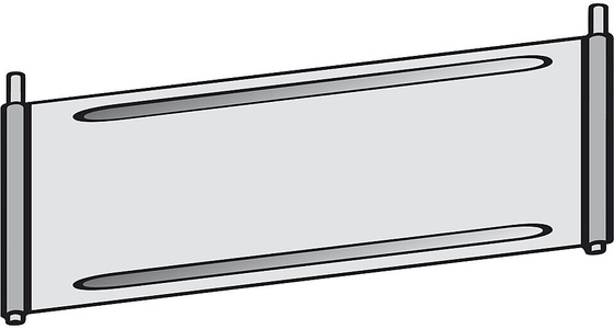 undefined, Trennblech für Fächer-Regal verzinkt für Fachboden, BxT 1000 x 600 mm, hofe Trennblech für Fächer-Regal, verzinkt, für Fachboden, BxT 1000 x 600 mm