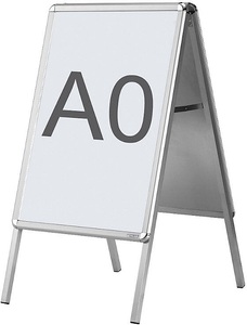 magnetoplan, magnetoplan Kundenstopper Typ SP, wetterfest DIN A0, magnetoplan Kundenstopper, Typ SP, Aluminium, DIN A0