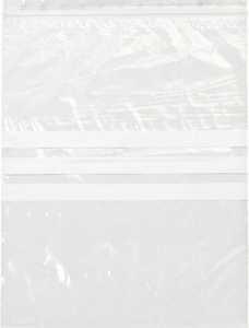 undefined, Druckverschluss-Beutel mit Beschriftungsfeld, Stärke 50 µm, VE 1000 Stk BxL 250 x 350 mm, 