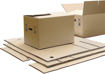 undefined, Umzugskarton, FEFCO 0201 aus 2-welliger Pappe Innenmaße 435 x 340 x 475 mm, VE 25 Stk, 