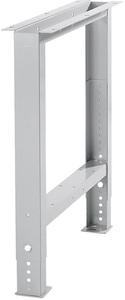 Lista, Lista Werkbank-Baukastensystem, Werkbankfuß höhenverstellbar von 700 - 1050 mm im 25-mm-Raster, LISTA Werkbank-Baukastensystem, Werkbankfuß, höhenverstellbar von 700 - 1050 mm, im 25-mm-Raster