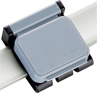 Maul, MAUL Magnetclip für Presenter-Schwenkarm VE 10 Stk, Maul Magnetclip V, 3,6cm x 4cm, grau, 6263084