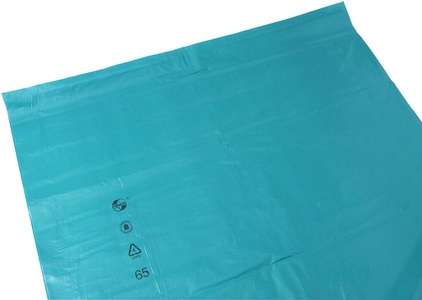 undefined, LDPE-Abfallsäcke Volumen 120 l, LxBxH 500 x 450 x 1250 mm Materialstärke 60 µm, VE 150 Stk, Großvolumen-Abfallsäcke PREMIUM, LDPE, 230 l, LxBxH 500 x 450 x 1250 mm, 60 µm, VE 150 Stk