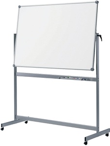 Maul, Maul Mobiles Whiteboard MAULpro 100x210 cm, MAUL Wende-Whiteboard Revolve, mobil, beschichtet, 1000 x 2100 mm