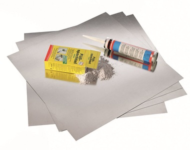 magnetoplan, magnetoplan magnetowand®-Set unter Tapete 20 Platten, magnetoplan magnetowand®-Set, Metalltafeln unter der Tapete, 20 Platten = 5 m²