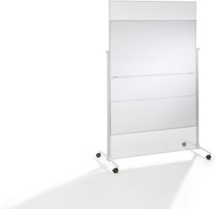magnetoplan, magnetoplan Moderationstafel EVOLUTION plus klappbar Karton weiß, Magnetop Design-Moderatorentafel, Karton, weiss, klappbar, 1151300