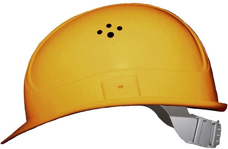 undefined, 4-Punkt-Schutzhelm Polyethylen orange, Voss Helme 2680-OG Schutzhelm EN 397, EN 50365 Orange