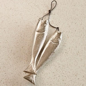 LOBERON, LOBERON Deko-Fische 2er Set Sardine´s, LOBERON Deko-Fische 2er Set Sardine´s