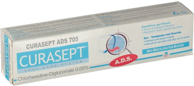CURADEN SWISS - BENELUX DIVISION, CURADEN SWISS - BENELUX DIVISION Curasept® Chlorhexidine 005% Gel-Zahnpasta, CURASEPT® Chlorhexidine 005% Gel-Zahnpasta