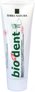JATEX Natur & Technik Handels GmbH, JATEX Natur & Technik Handels GmbH Terra Natura Bio Dent Vital Zahncreme, TERRA NATURA Bio Dent Vital Zahncreme