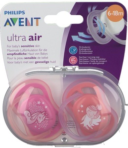 Avent, Avent Philips® Avent Ultra air Scher 6-18 Monate BPA-frei, Philips AVENT Nuggi Ultra Air 6-18 Monate