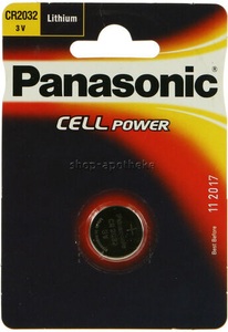 Panasonic, Knopfzellen CR2032EP/1B, Batterie, Panasonic® CR 2032 Lithium Batterie 3 Volt