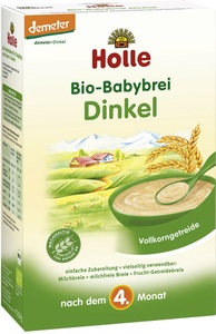 Holle baby food AG, Holle baby food AG Holle Bio-Babybrei Dinkel, Bio-Vollkorngetreidebrei Dinkel, ab dem 5. Monat (250g)