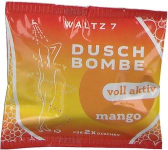 Waltz Seven GmbH, Waltz Seven GmbH Waltz 7 Duschbombe Mango, WALTZ 7 Wellness-Duschbombe Mango