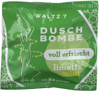 Waltz Seven GmbH, Waltz Seven GmbH Waltz 7 Duschbombe Limette-Minze, WALTZ 7 Wellness-Duschbombe Limette-Mint