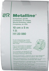 Lohmann & Rauscher, Lohmann & Rauscher Metalline® Kompresse 5 x 10 cm, 