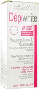 LABORATOIRE DERMATOLOGIQUE ACM, LABORATOIRE DERMATOLOGIQUE ACM Dépiwhite Masque Intensive depigmentierende Maske, ACM - Depiwhite Aufhellende Maske gegen Pigmentflecken, abziehbar