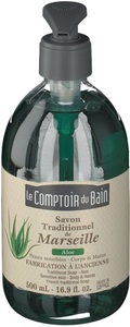 OCEANTERRE BIOTECHNOLOGIE, OCEANTERRE BIOTECHNOLOGIE Le Comptoir du Bain Traditionelle Marseille Seife Aloe-Duft, 