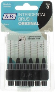 TePe, TePe® Interdental Brush 1,5 mm schwarz original, Interdentalbürste Tepe 1,50 mm Schwarz