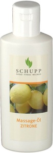 SCHUPP GmbH & Co.KG, SCHUPP GmbH & Co.KG Schupp Massage-Öl Zitrone, SCHUPP Massage-Öl ZITRONE