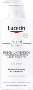 Beiersdorf AG Eucerin, Beiersdorf AG Eucerin Eucerin® AtopiControl Dusch-und Badeöl, Eucerin® AtopiControl Dusch-und Badeöl ? reinigt und beruhigt atopische Haut & zur Linderung von Juckreiz bei Neurodermitis