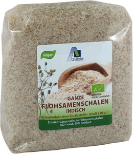 Avitale GmbH, Avitale GmbH Avitale Ganze Flohsamenschalen aus Indien in Bio-Qualität, Avitale Ganze Flohsamenschalen aus Indien in Bio-Qualität
