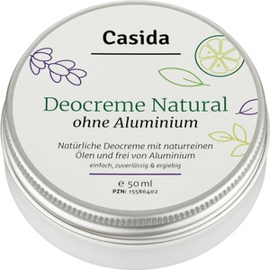Casida GmbH & Co. KG, Casida GmbH & Co. KG Casida Deocreme Natural ohne Aluminium, Casida Deocreme Natural ohne Aluminium