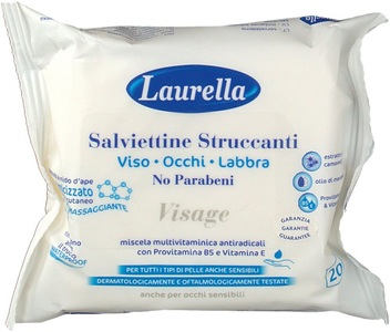 SILC S.p.A., SILC S.p.A. Laurella Zarte feuchtigkeitsspendende Make-up-Tücher, 
