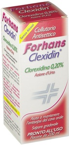 Uragme S.r.l., Uragme S.r.l. Forhans Clexidin® Antiseptische Mundwasserreinigung, 