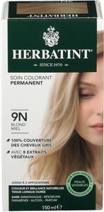 Herbatint, Herbatint® 9N honig blond Kastanienbraun permanent Haar Coloration, 
