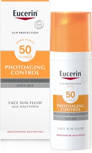 Beiersdorf AG Eucerin, Beiersdorf AG Eucerin Eucerin® Photoaging Control Face Sun Fluid LSF 50, Eucerin Photoaging Control Sun Fluid LSF 50+ 50 ml