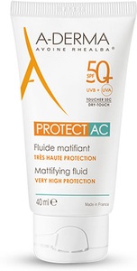 PIERRE FABRE DERMO KOSMETIK GmbH GB - DUCRAY A-DERMA PFD, PIERRE FABRE DERMO KOSMETIK GmbH GB - DUCRAY A-DERMA PFD A-Derma Protect AC Mattierendes Fluid LSF 50+, A-Derma Protect AC - SPF 50+
