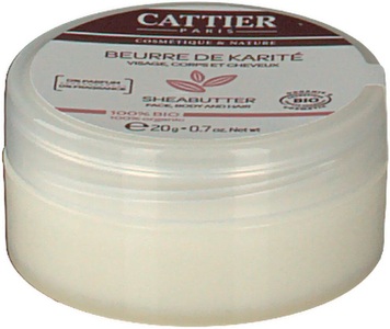 Pierre Cattier SAS, Pierre Cattier SAS Cattier Shea Butter 100% biologisch, Cattier-Sheabutter 100% biologisch