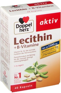 Queisser Pharma, Queisser Pharma GmbH & Co. KG Doppelherz® aktiv Lecithin + B-Vitamine Kapseln, Doppelherz® aktiv Lecithin + B-Vitamine Kapseln