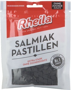 Dr. C. SOLDAN GmbH, Dr. C. SOLDAN GmbH Rheila® Salmiak Pastillen zuckerfrei, Rheila Salmiak Pastillen Ohne Zuckerzusatz (90g)