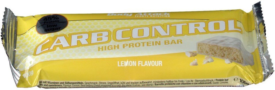 Body Attack, Body Attack Sports Nutrition GmbH & Co. KG Body Attack Carb Control Proteinriegel Lemon, Body Attack Carb Control Lemon (100g)