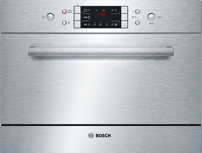 Bosch, Bosch Ske52M65Eu - Geschirrspüler (Einbaugerät), Bosch Modular-Geschirrspüler SKE52M65EU, Integrierbar, 60 cm, Höhe 45 cm, Edelstahl, 6 Massgedecke, VarioSpeedPlus, A+