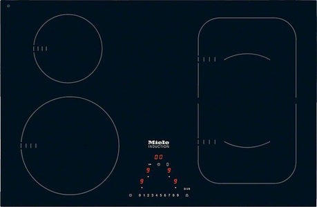 MIELE, Miele KM 6348 Kochfeld, Miele KM 6348 Glaskeramik-Kochfeld ? Induktionskochfeld mit Touch-Display