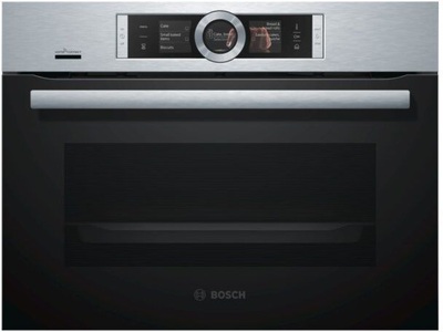 Bosch, Bosch CSG656RS6 Kombi-Backofen Edelstahl, Bosch Kompaktdampfbackofen CSG656RS6, 60 cm, Edelstahl, DishAssist, PerfectBake, PerfectRoast, ecoClean Plus, SoftClose, Home Connect, A+