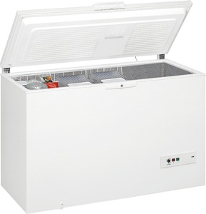 Whirlpool, Whirlpool Energiespar-Gefriertruhe WHM 39112, A++, 390 l, Schnellgefrierschalter, Tür-/Temperaturalarm, Innenbeleuchtung, Whirlpool Energiespar-Gefriertruhe WHM 39112, A++, 390 l, Schnellgefrierschalter, Tür-/Temperaturalarm, Innenbeleuchtung