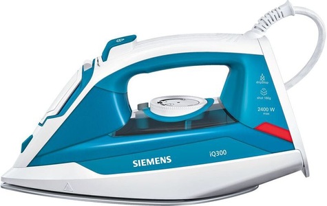 Siemens, Siemens TB402410 Bügeleisen, Siemens Dampfbügeleisen TB402410 Blau