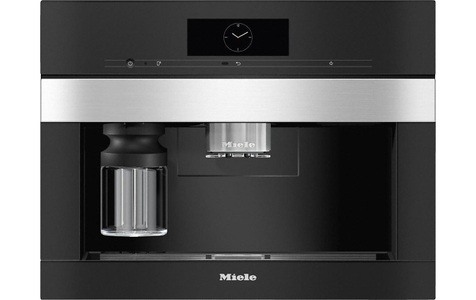 MIELE, Miele ArtLine Einbau-Kaffeevollautomat CVA 7845-60, AromaticSystem, OneTouch for Two, CupSensor, EasyClick-Milksystem, Miele CVA 7845-60 Kaffeemaschine Einbau Edelstahl