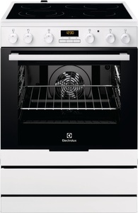 Electrolux, Electrolux FEH60G3 Herd Weiss, Electrolux Freistehender Elektroherd FEH60G3 Weiss (Ausstellungsmodell)