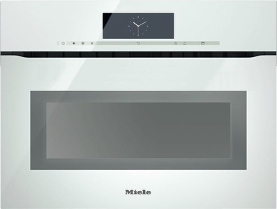 MIELE, Miele H 6800-60 BMX Backofen mit Mikrowelle Brillantweiss, 