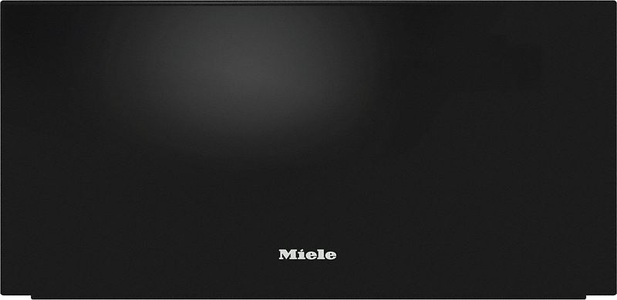 MIELE, Miele ESW 7020 Grifflose Gourmet-Wärmeschublade in 29 cm Höhe zum Vorwärmen von Geschirr, zum Speisen Warmhalten und Niedertemperaturgaren., Miele ESW 7020 Wärmeschublade Obsidianschwarz